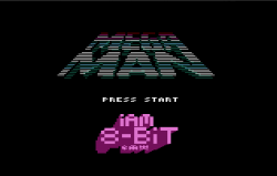 Mega Man 2600 Title Screen